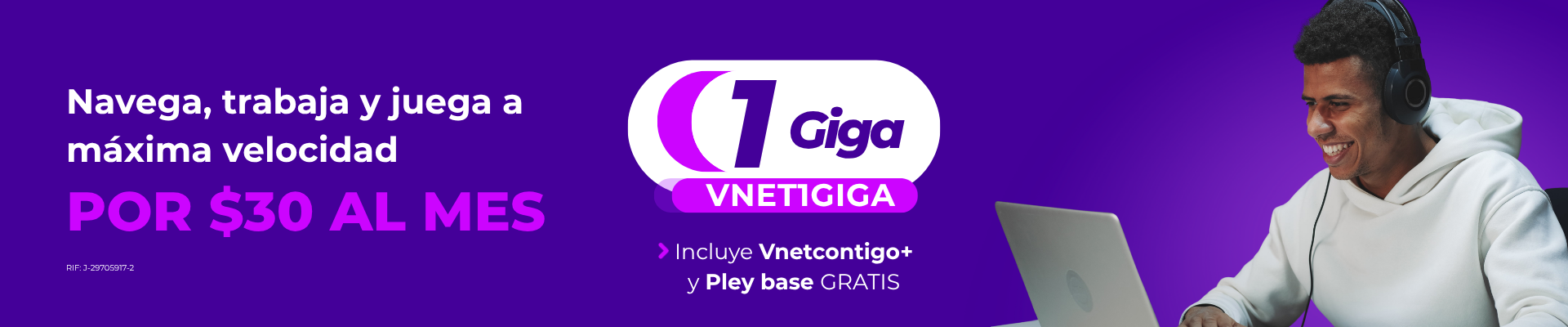 1gbps por 30 Vnet