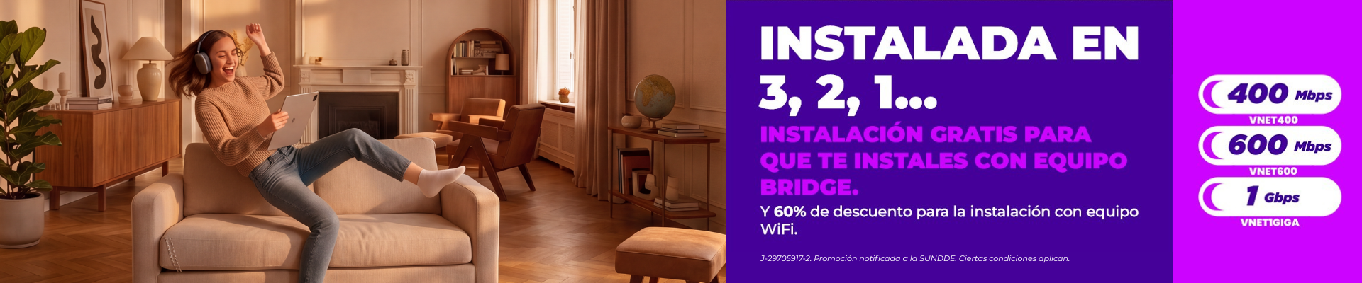 Instalación gratis